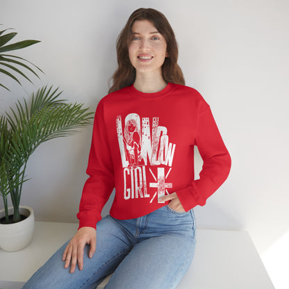 London Girl Crewneck Sweatshirt