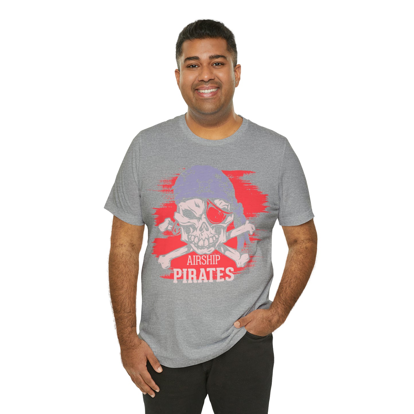 Airship Skull Pirate T-Shirt