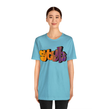 Style colorful graffiti T-Shirt