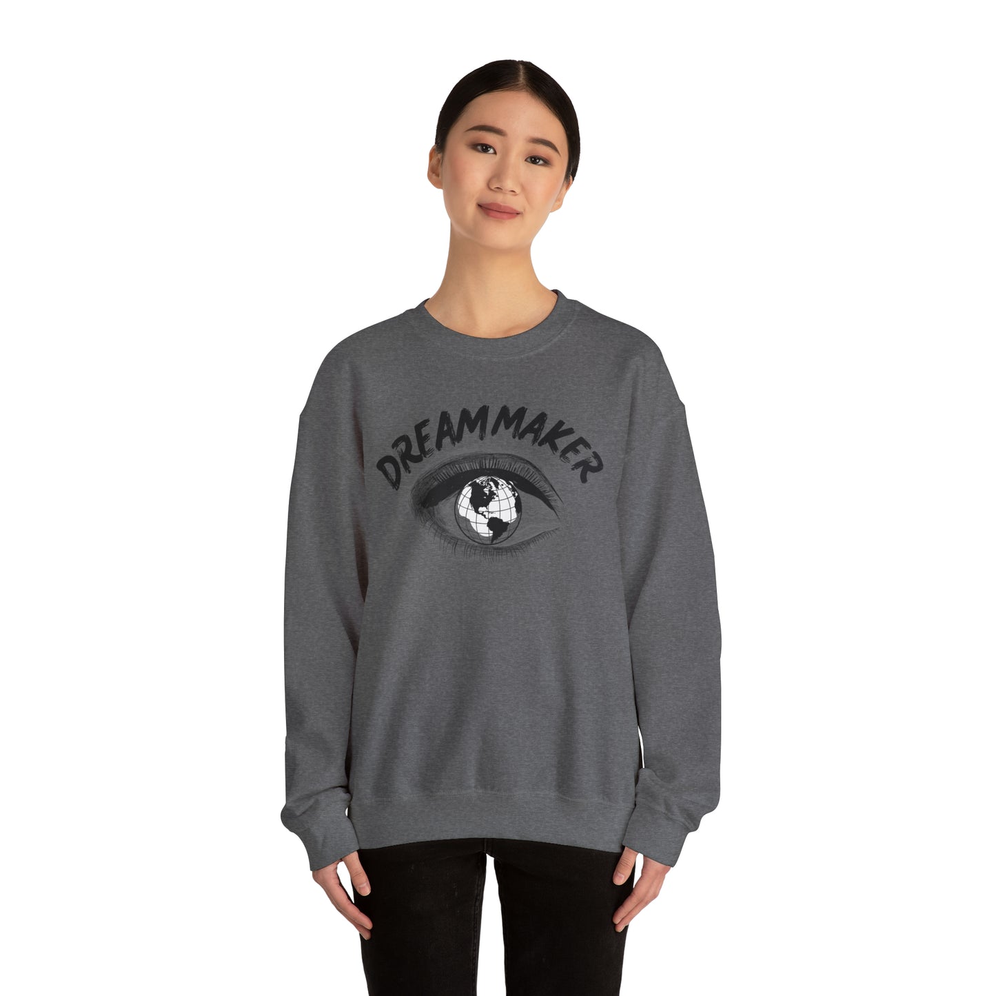 Dream Maker all in the Eyes Crewneck Sweatshirt