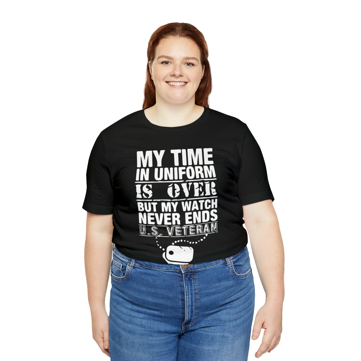 my time in uniform is over T-Shirt