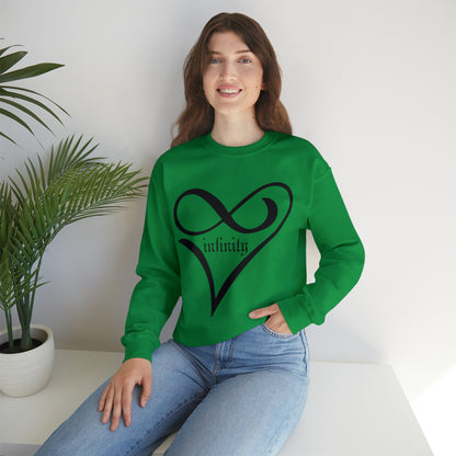 Infinity Heart symbol Crewneck Sweatshirt