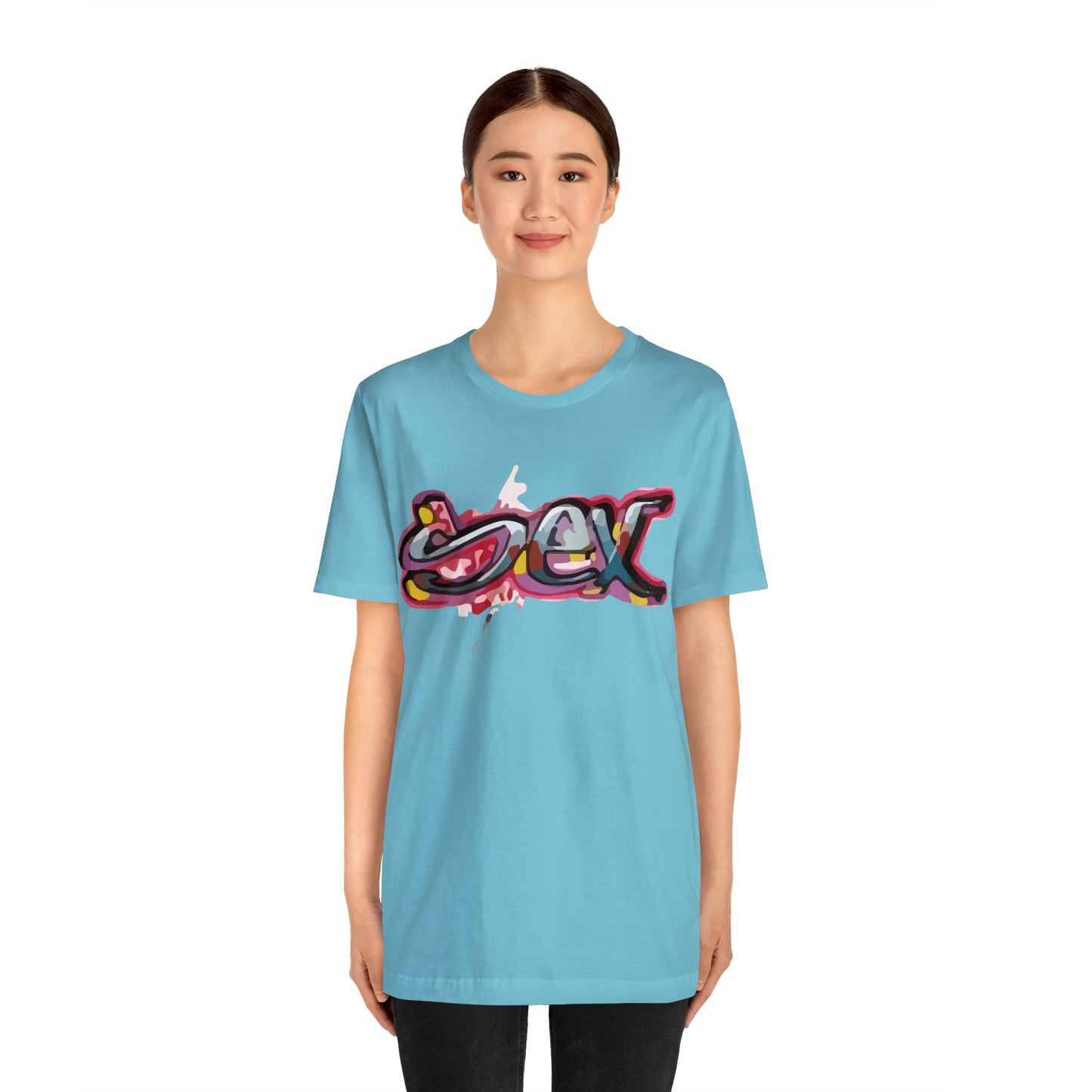 Sex colorful graffiti T-Shirt