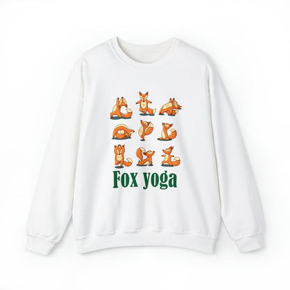 Fox yoga Crewneck Sweatshirt