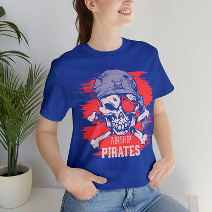 Airship Skull Pirate T-Shirt