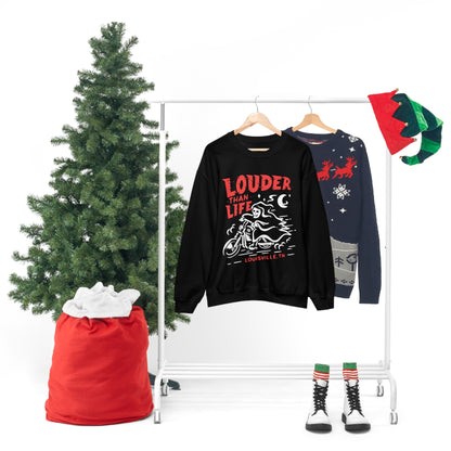 louder than life Crewneck Sweatshirt