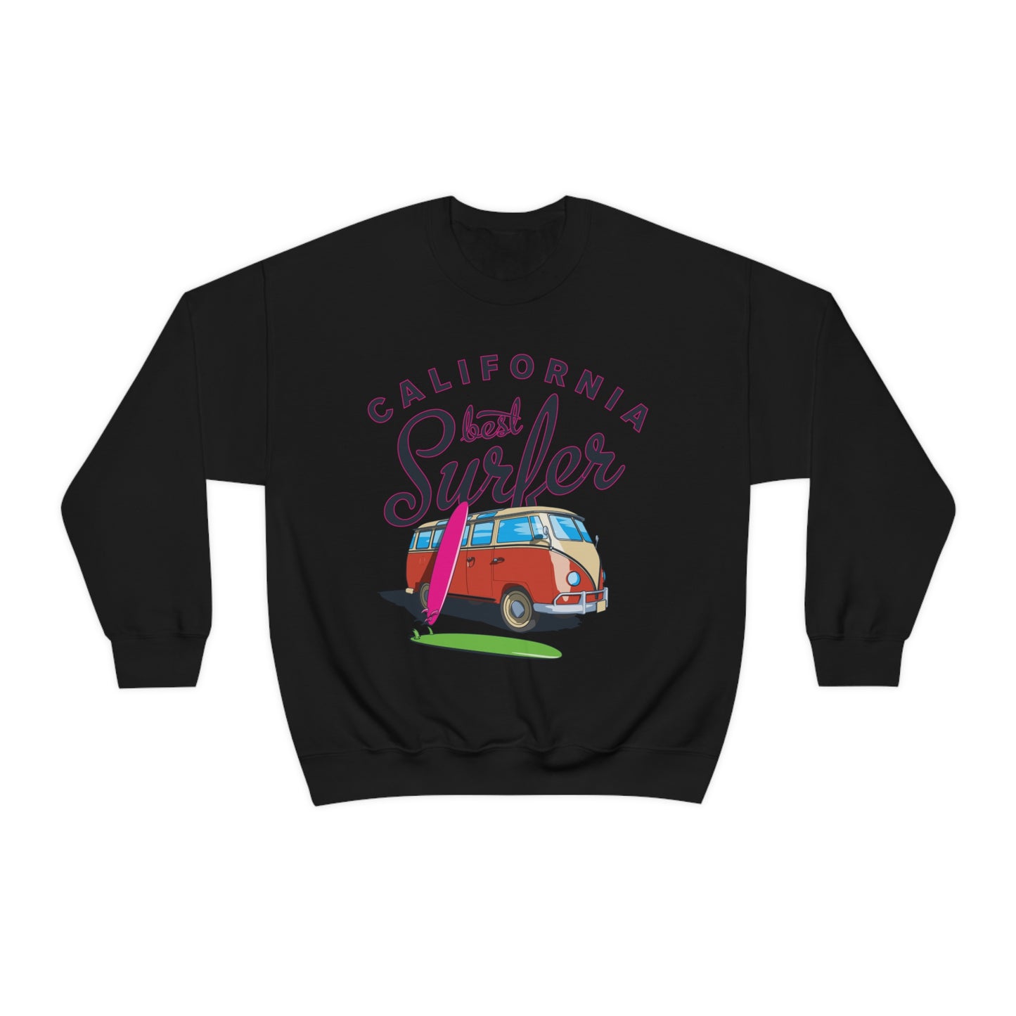 Surfers Bus Crewneck Sweatshirt