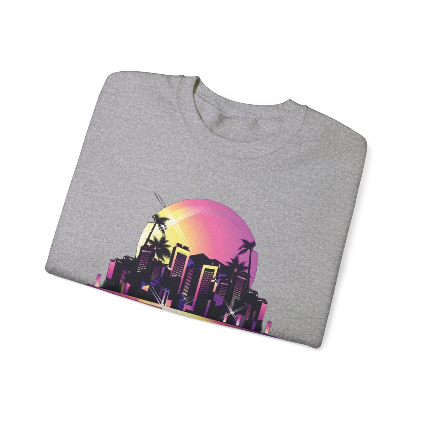 Miami Florida night life Crewneck Sweatshirt