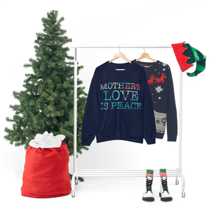 Mothers love is peace Crewneck Sweatshirt