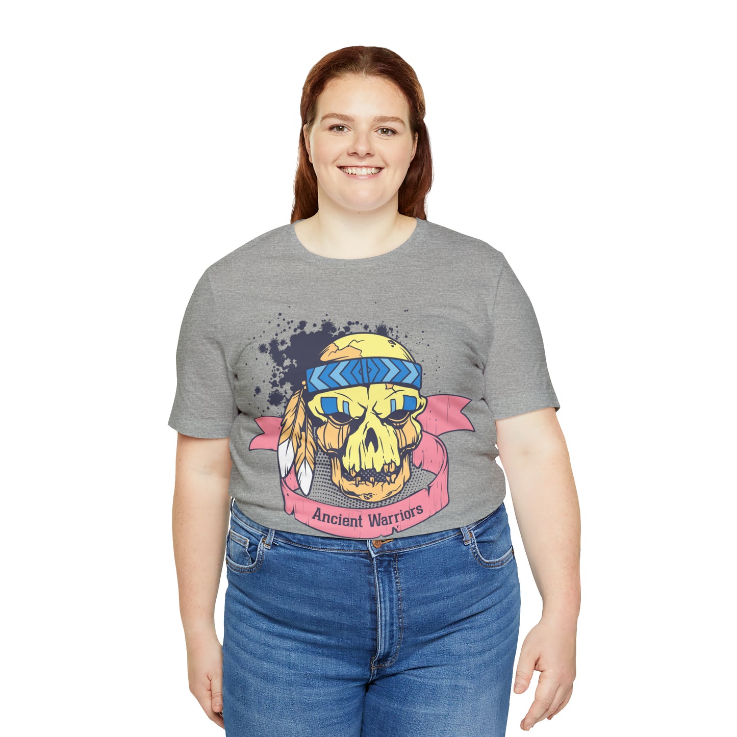 Ancient Warrior Skull Chief T-Shirt