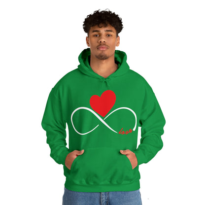 Love Infinity Heart Hoodie