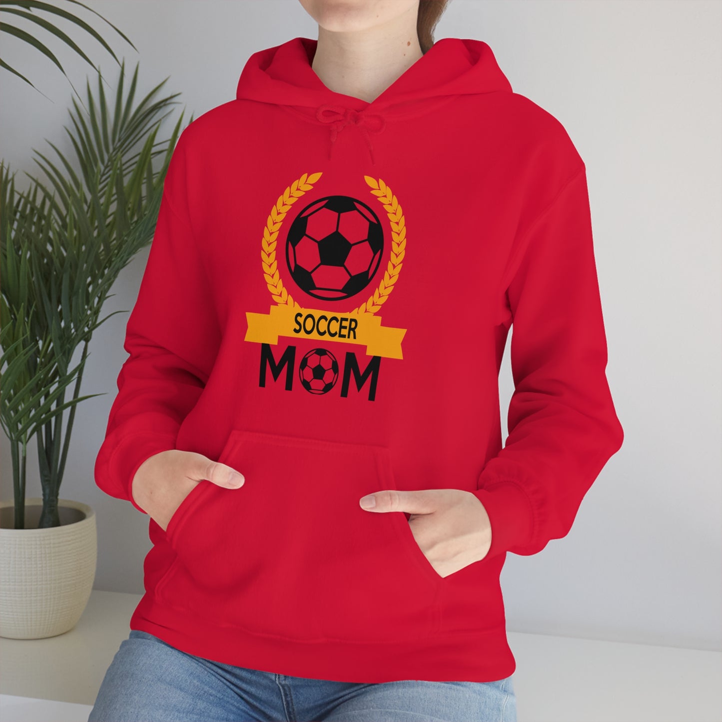 Soccer mom crest Hoodie