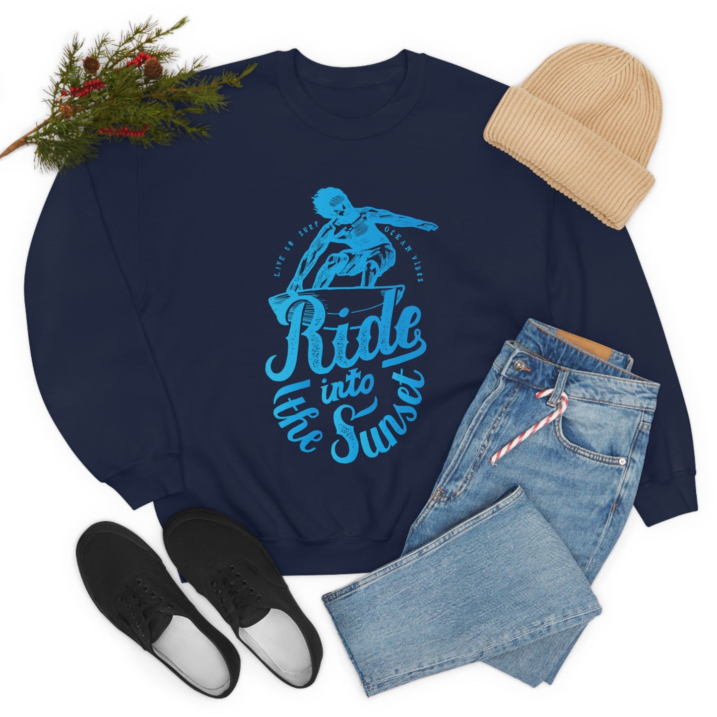 Ride into the sunset Crewneck Sweatshirt