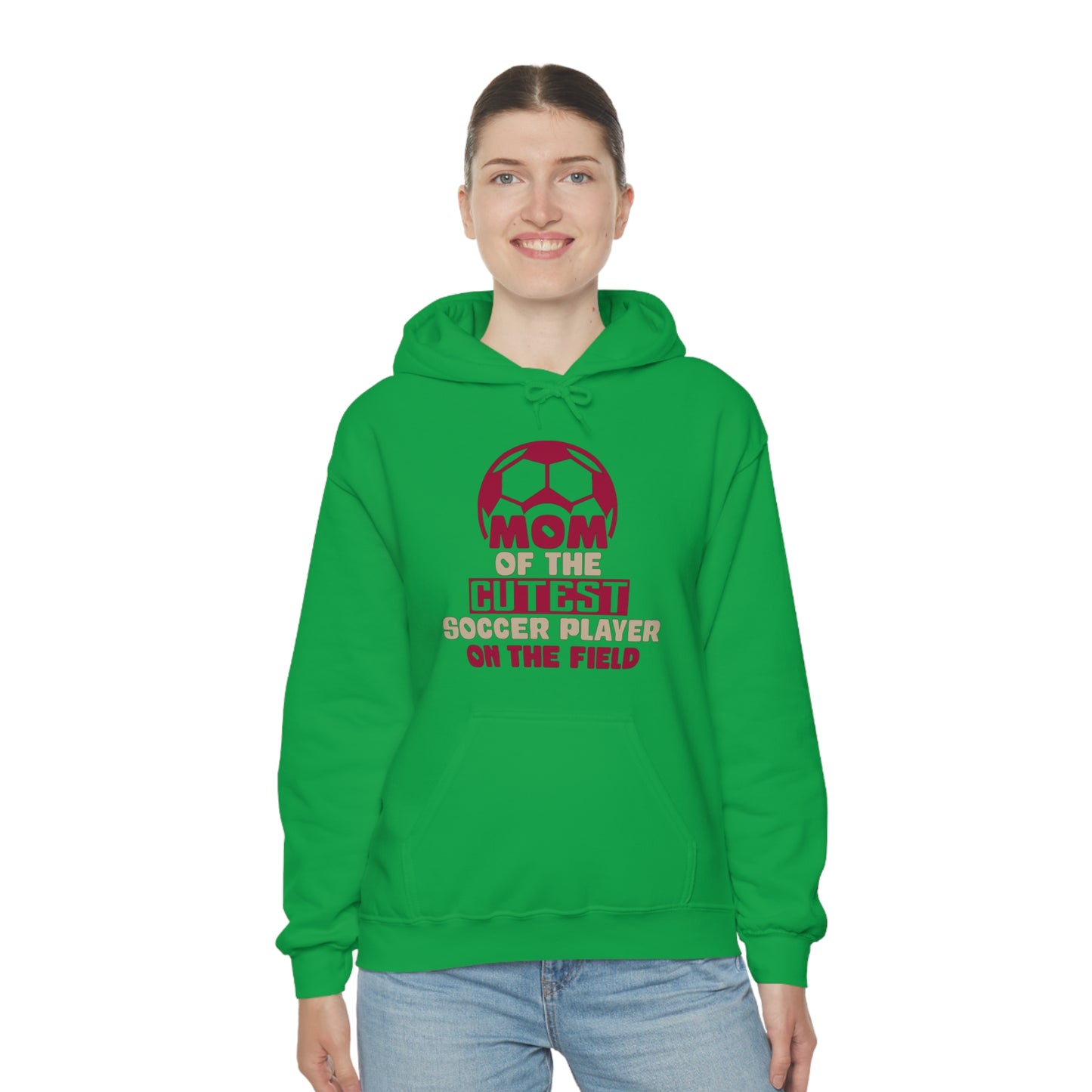 Mom of cutest soccer player Hoodie