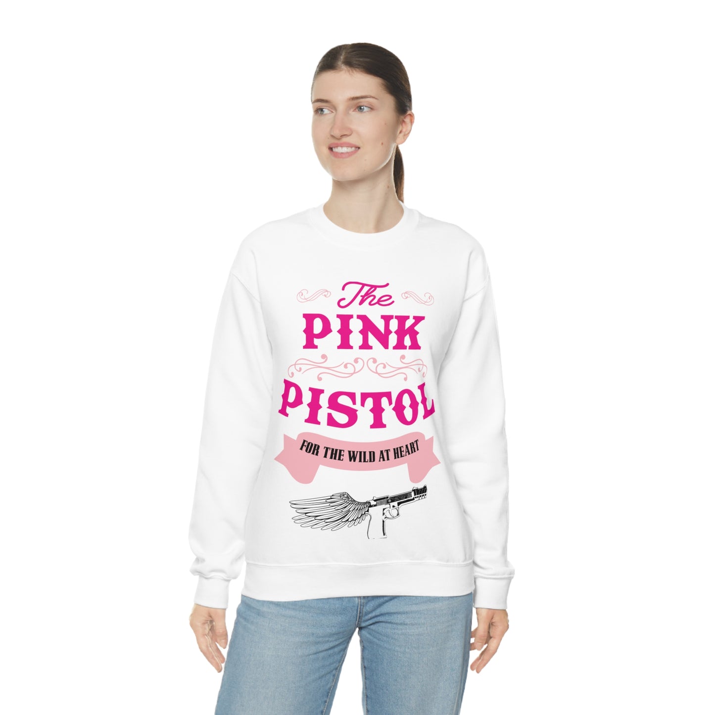 The Pink Pistol Crewneck Sweatshirt