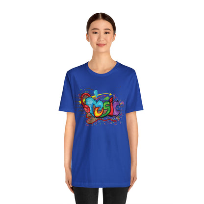 Music colorful graffiti T-Shirt