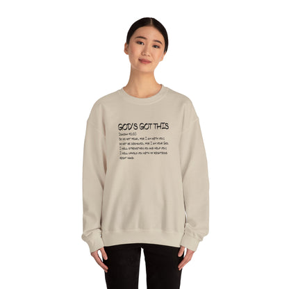 God's got this Crewneck Sweatshirt