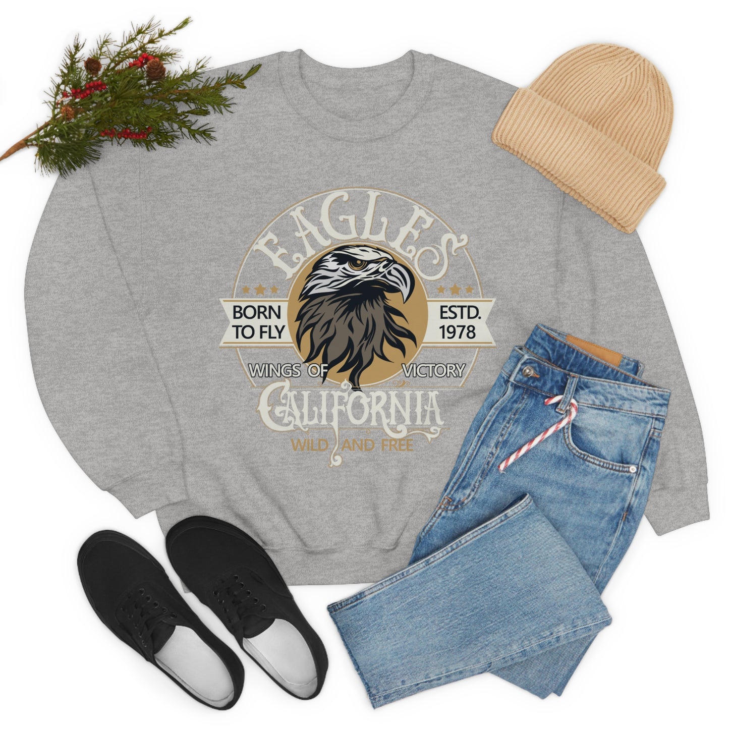 Eagles California Crewneck Sweatshirt