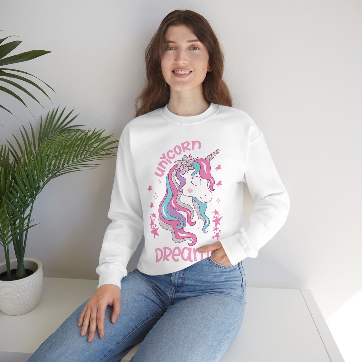 Unicorn dreams Crewneck Sweatshirt