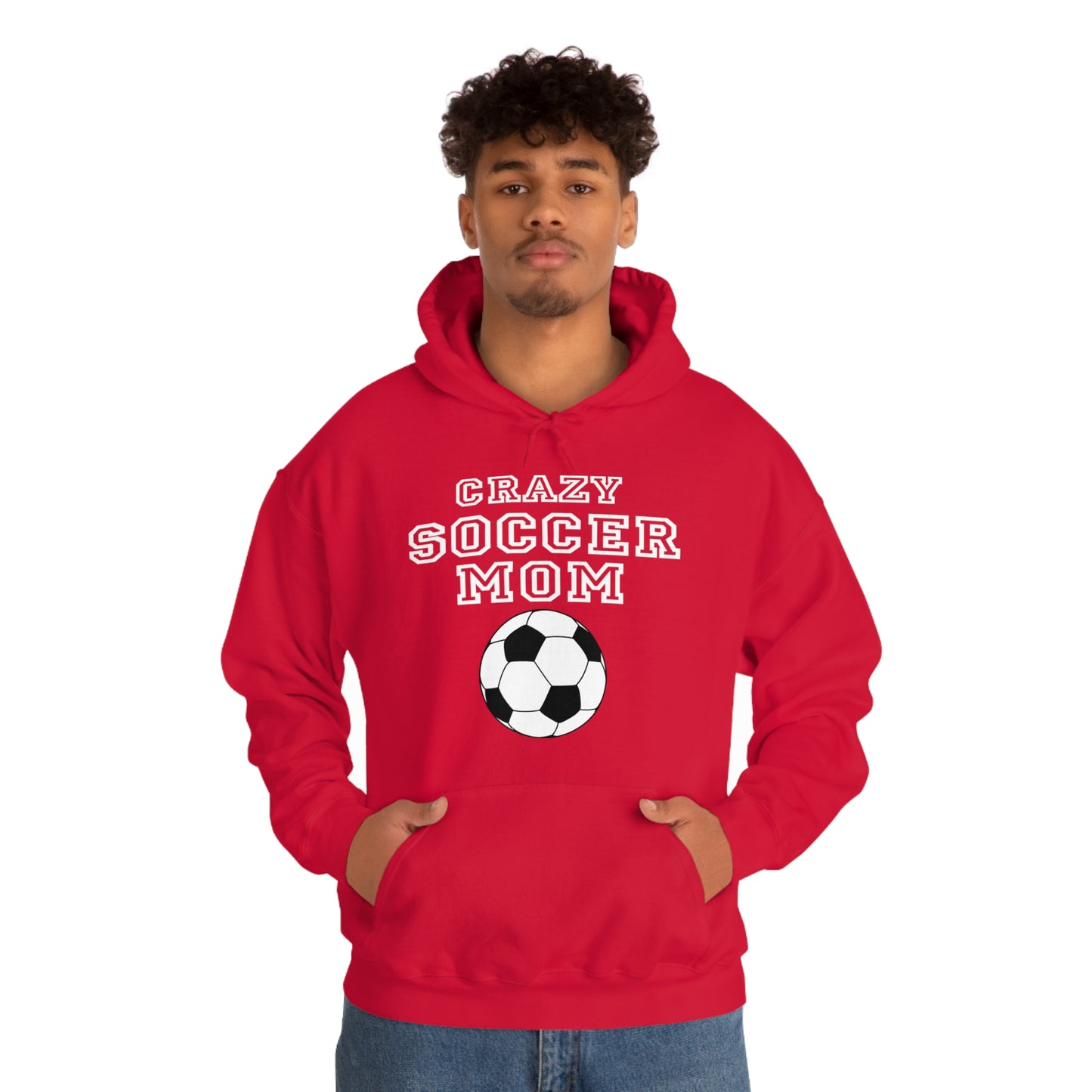 Crazy soccer mom Hoodie