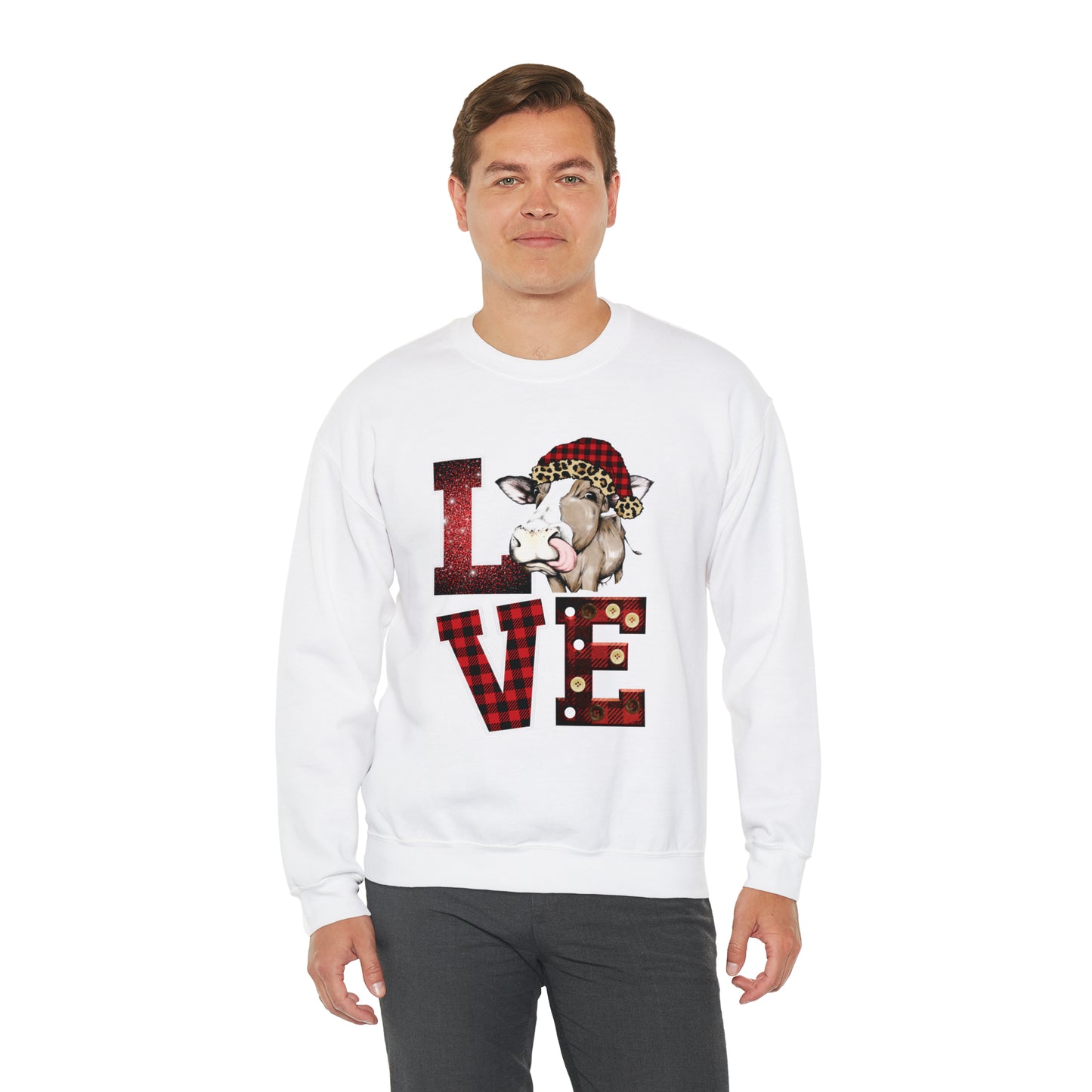 Cow love Crewneck Sweatshirt