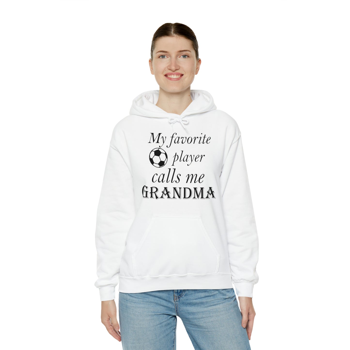 Grandma Favorite Soccer Player Hoodie