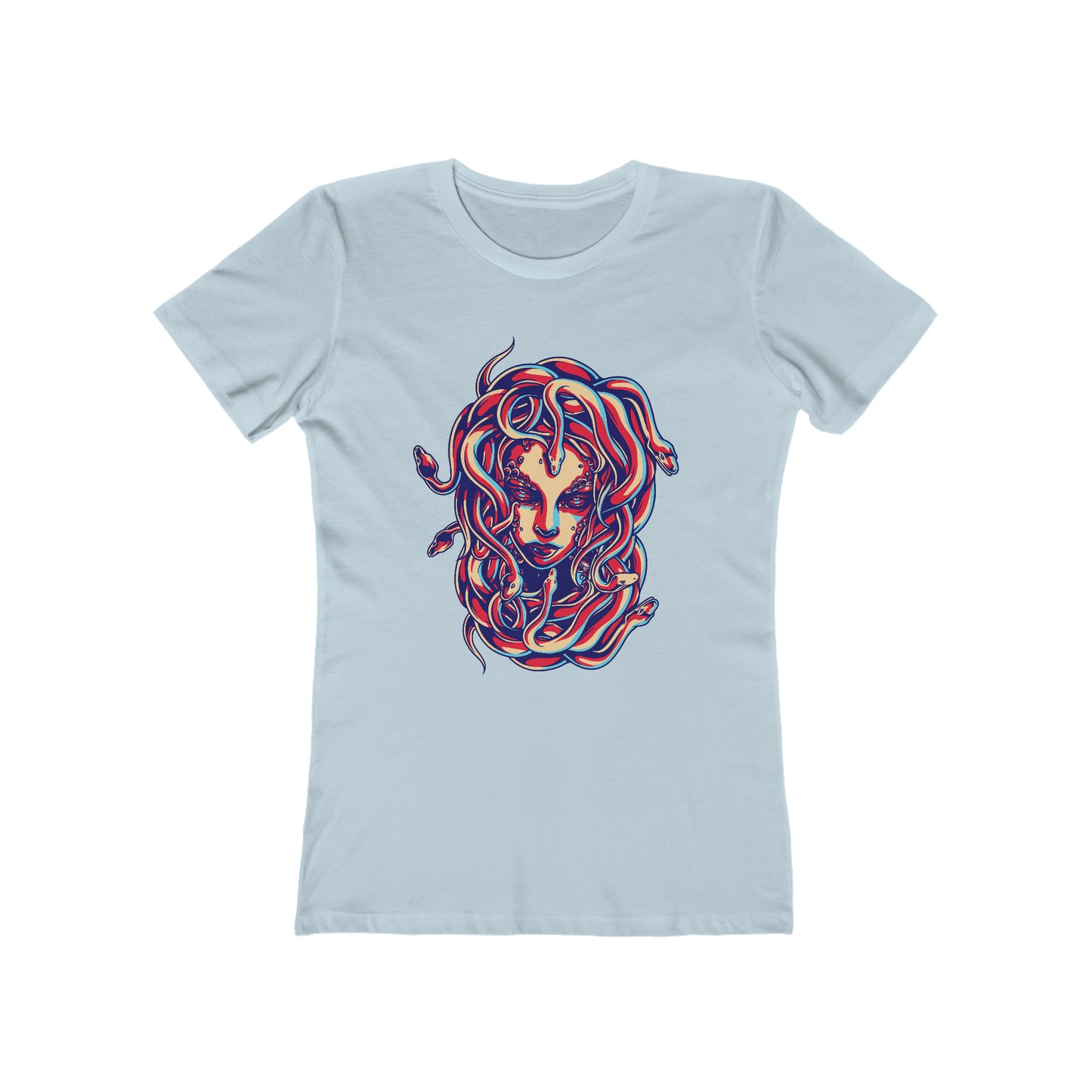 3D Medusa Woman t shirt