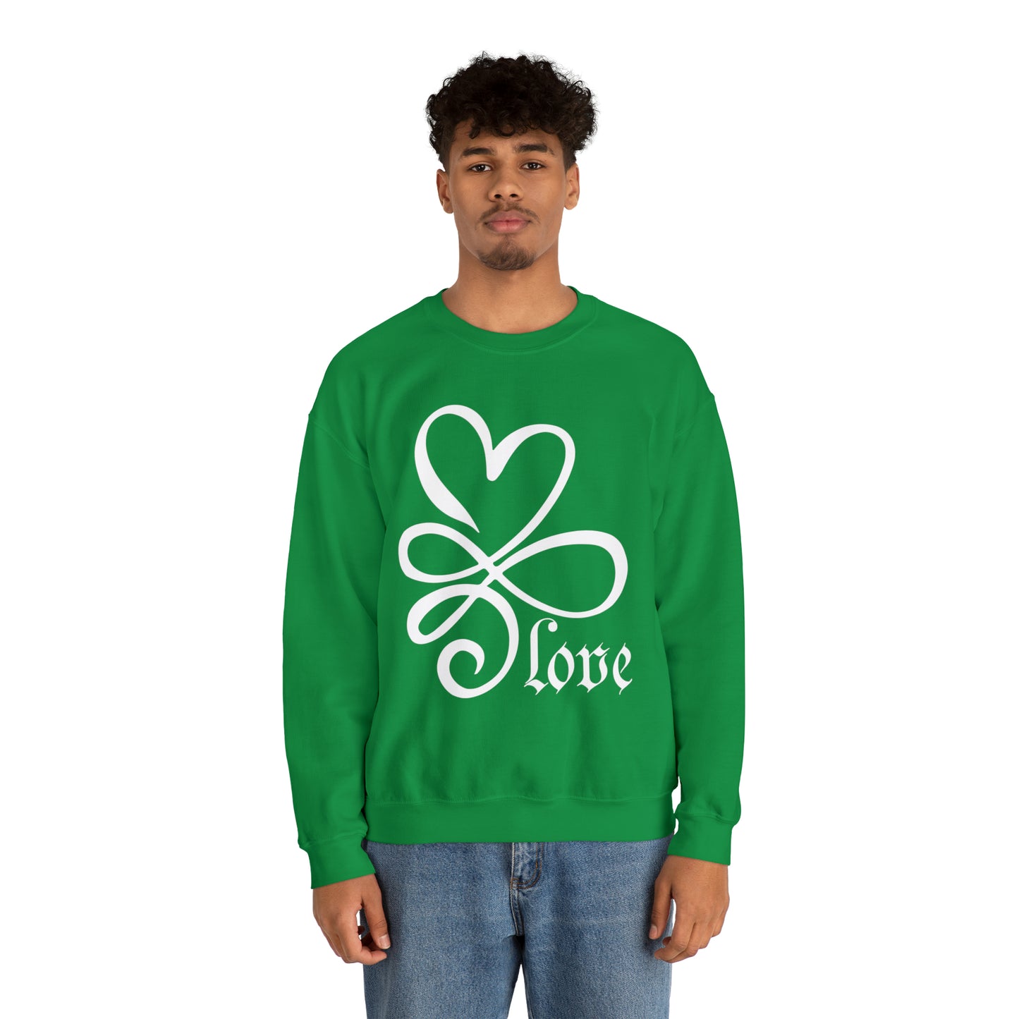 Infinity Heart Crewneck Sweatshirt