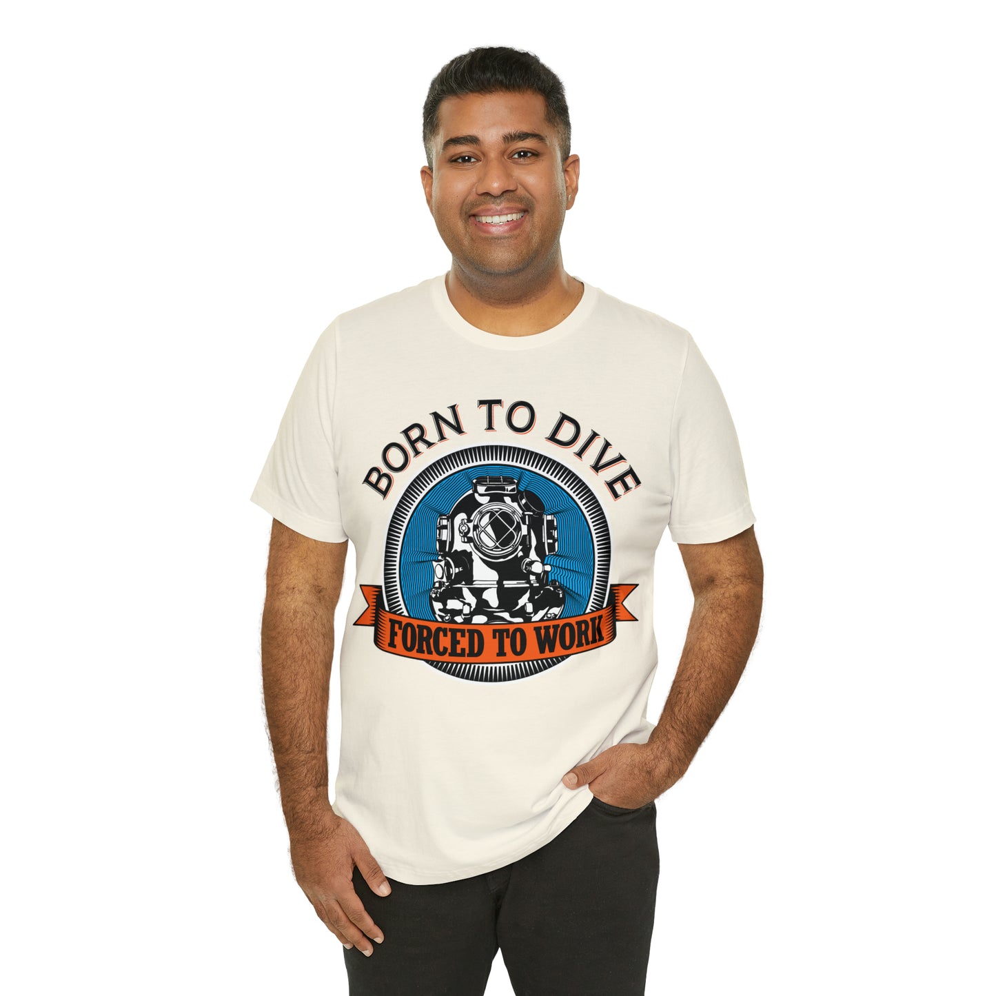 Born to dive force to work T-Shirt