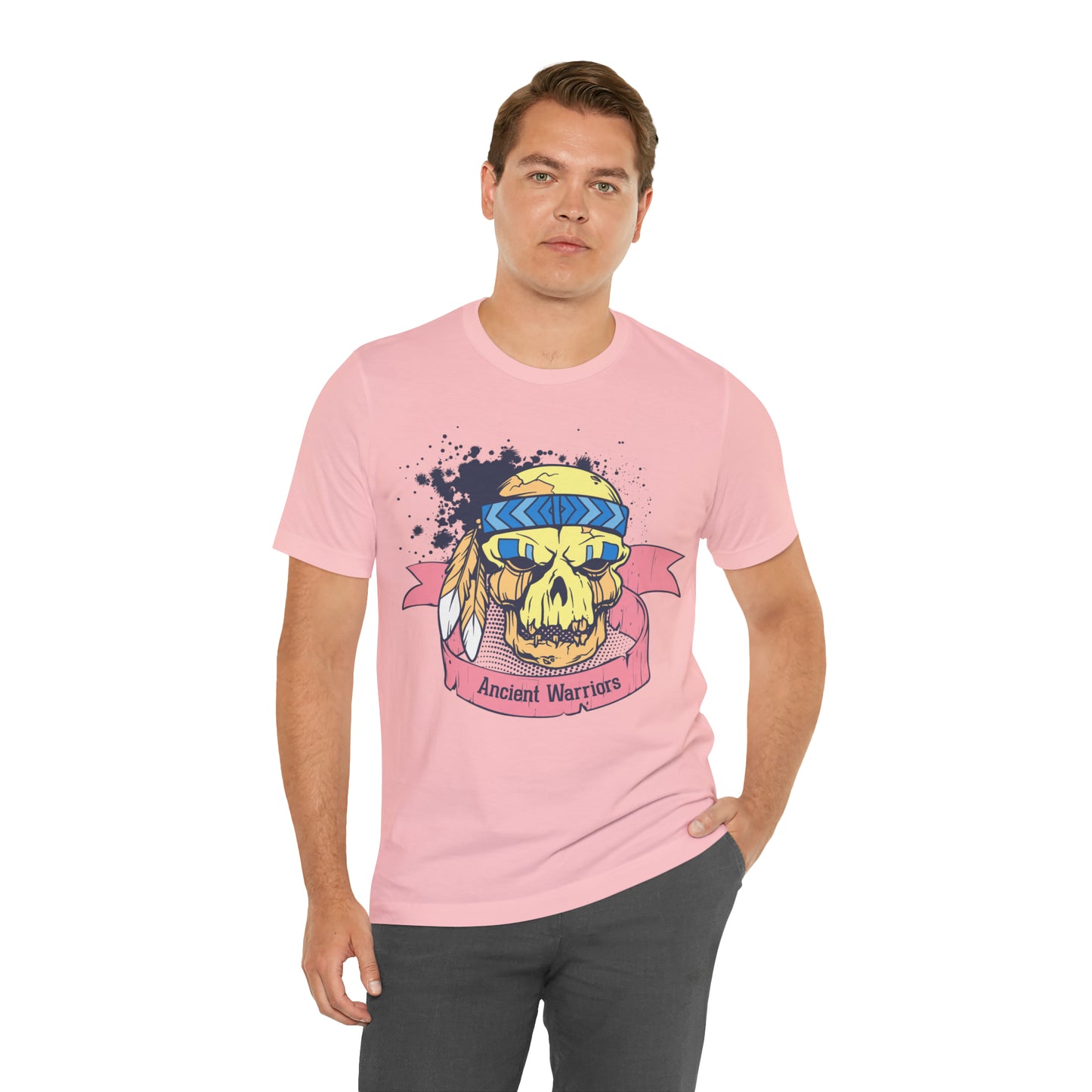 Ancient Warrior Skull Chief T-Shirt