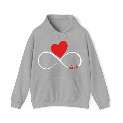 Love Infinity Heart Hoodie