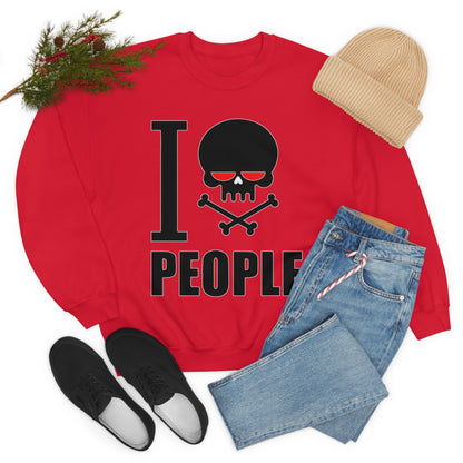 I hate people Crewneck Sweatshirt