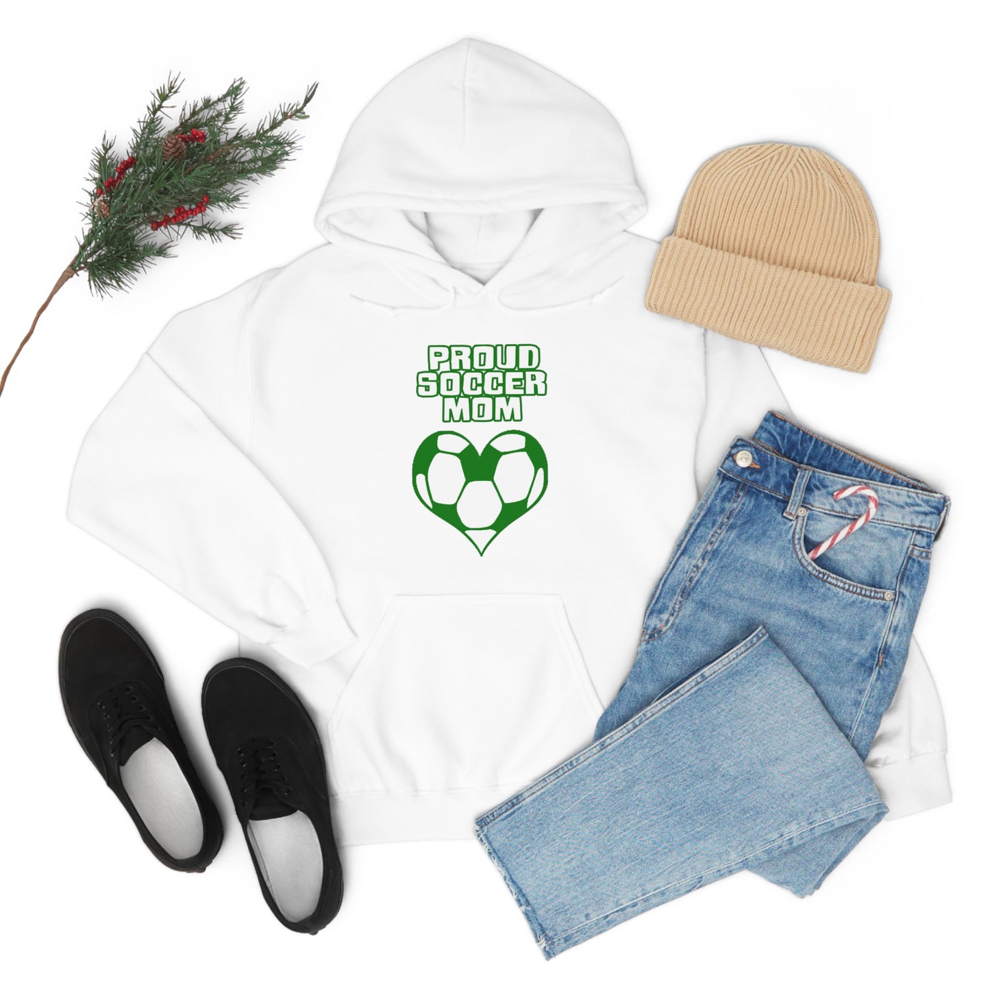 Proud -soccer-mom Heart