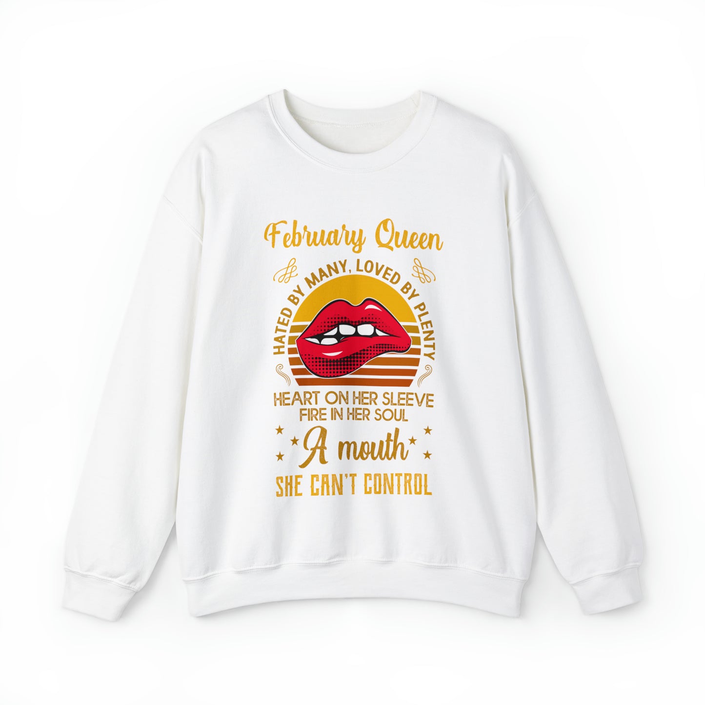 February queen Crewneck Sweatshirt