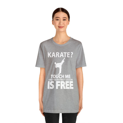 karate first lesson free T-Shirt