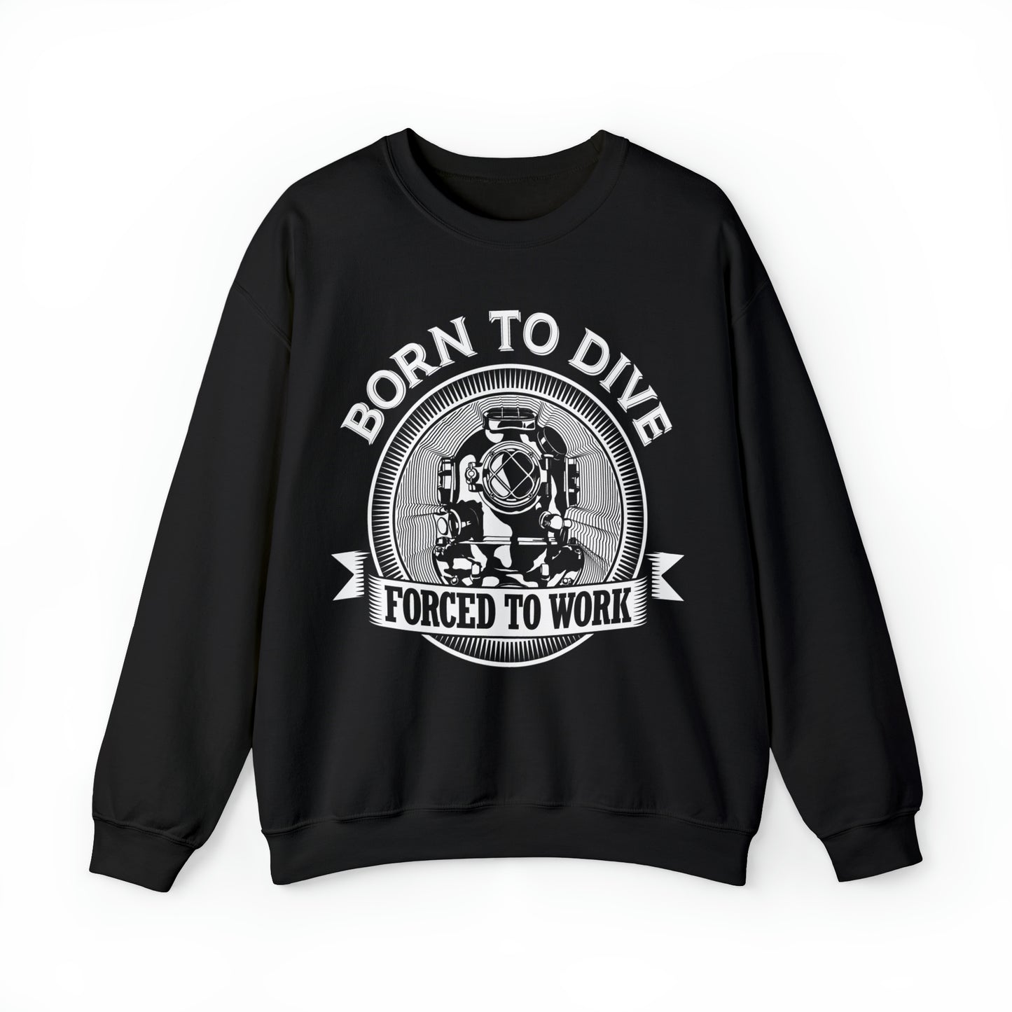 Born to dive Crewneck Sweatshirt