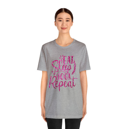 Eat Sleep Yoga Repeat T-Shirt