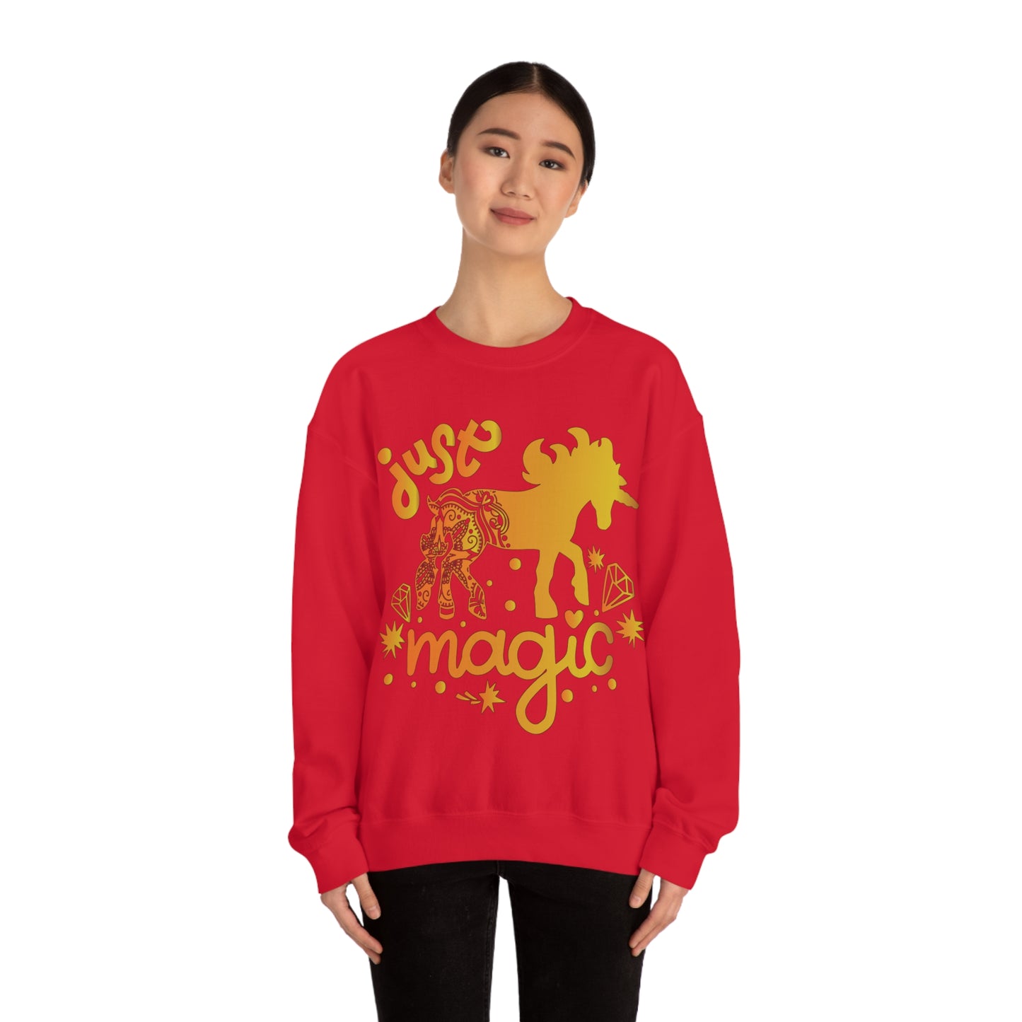 Unicorn just magic Crewneck Sweatshirt