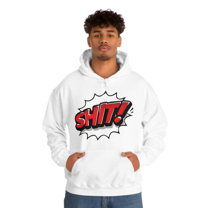 Shit! colorful graphic Hoodie