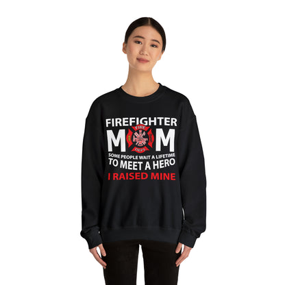 Firefighter Mom Crewneck Sweatshirt