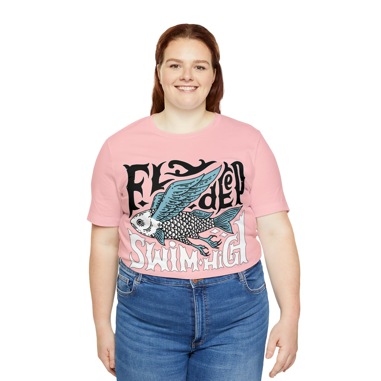 Fly deep swim high T-Shirt