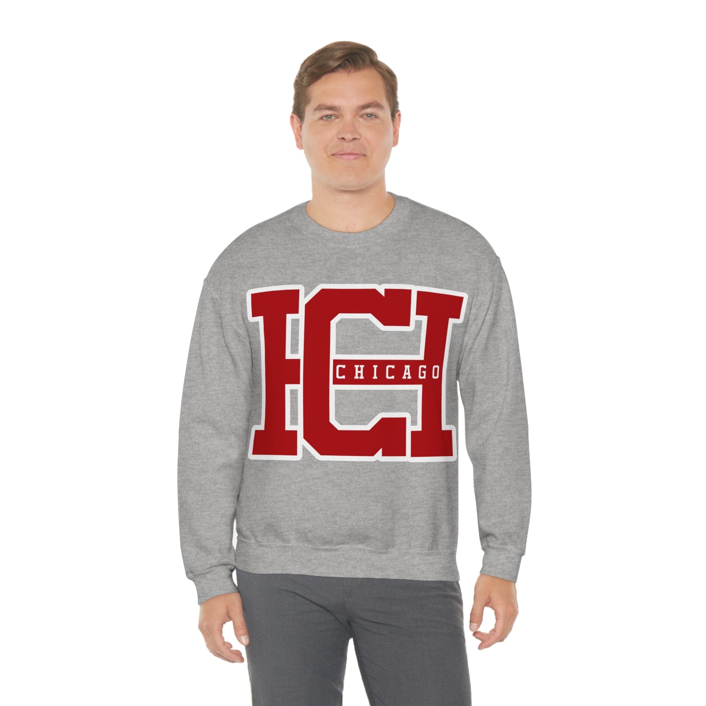 Chicago Tee Crewneck Sweatshirt