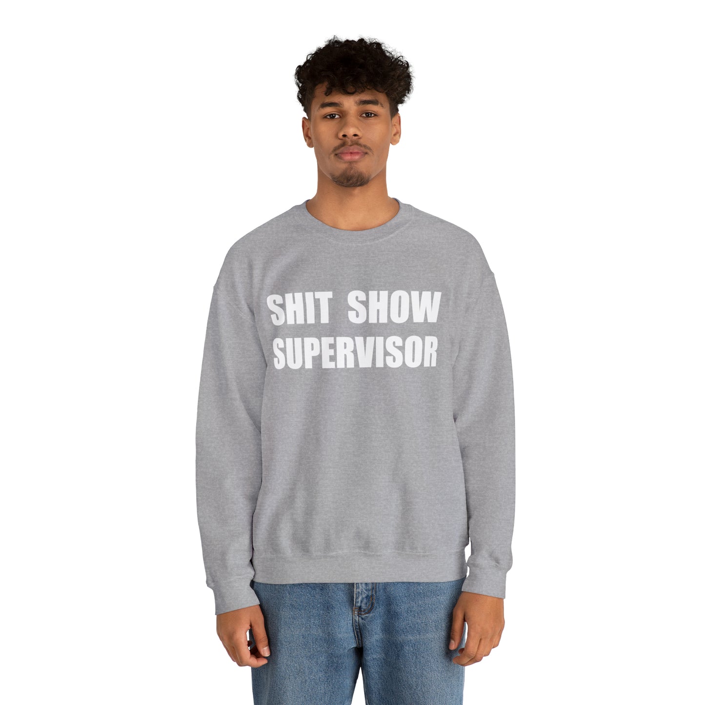 show supervisor Crewneck Sweatshirt