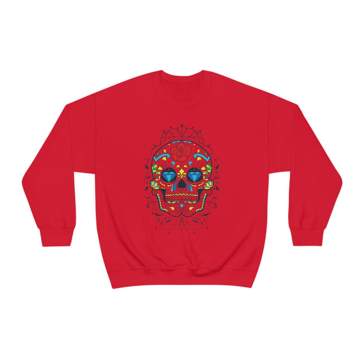 Day of the Dead Diamond Eyes Crewneck Sweatshirt