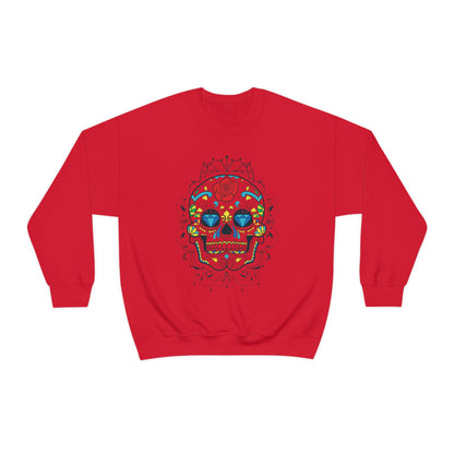 Day of the Dead Diamond Eyes Crewneck Sweatshirt