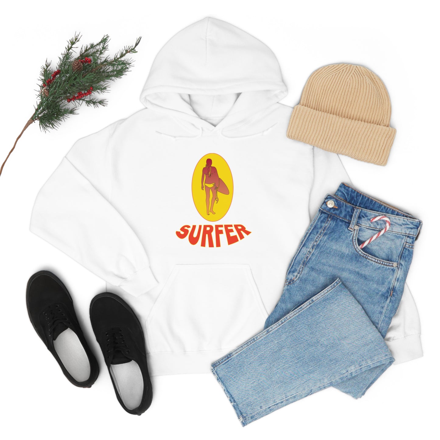 Lady Surfer Hoodie