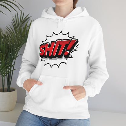 Shit! colorful graphic Hoodie