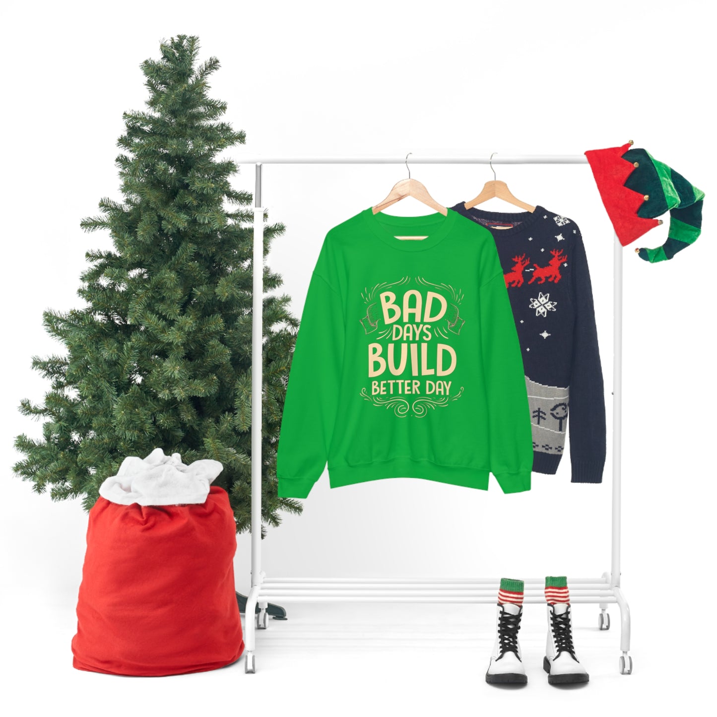 Bad Days Builds Better Day Crewneck Sweatshirt