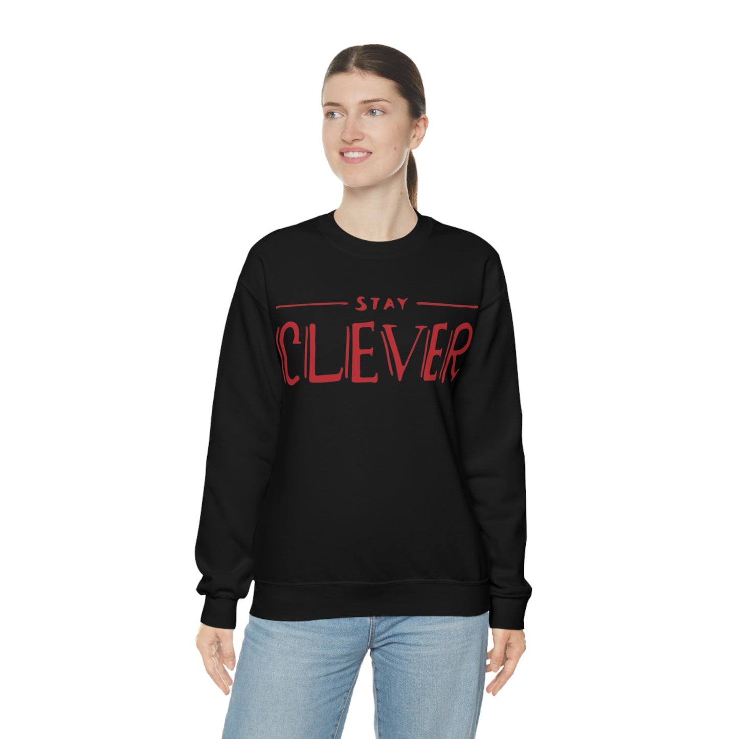 Stay Clever Crewneck Sweatshirt