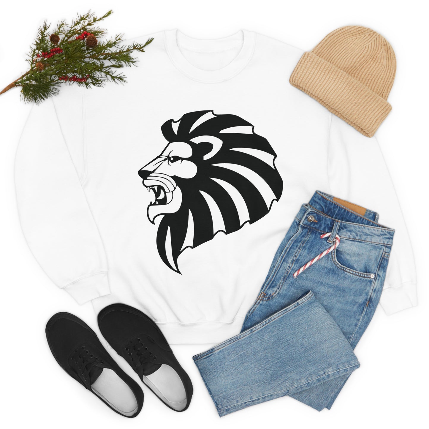 Lion king of the jungle Crewneck Sweatshirt